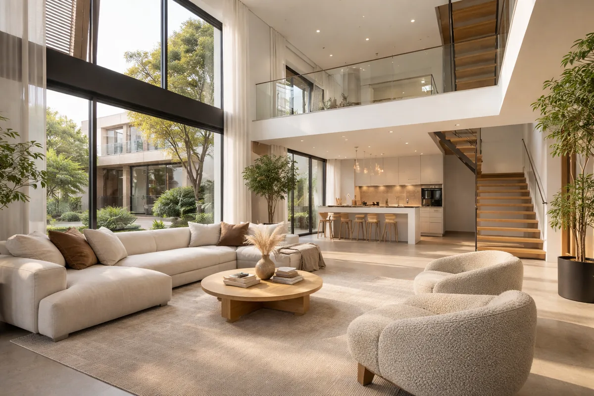Les éléments à considérer pour l'aménagement intérieur d'une maison d'architecte