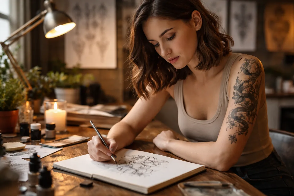Créer un tatouage significatif : un processus introspectif