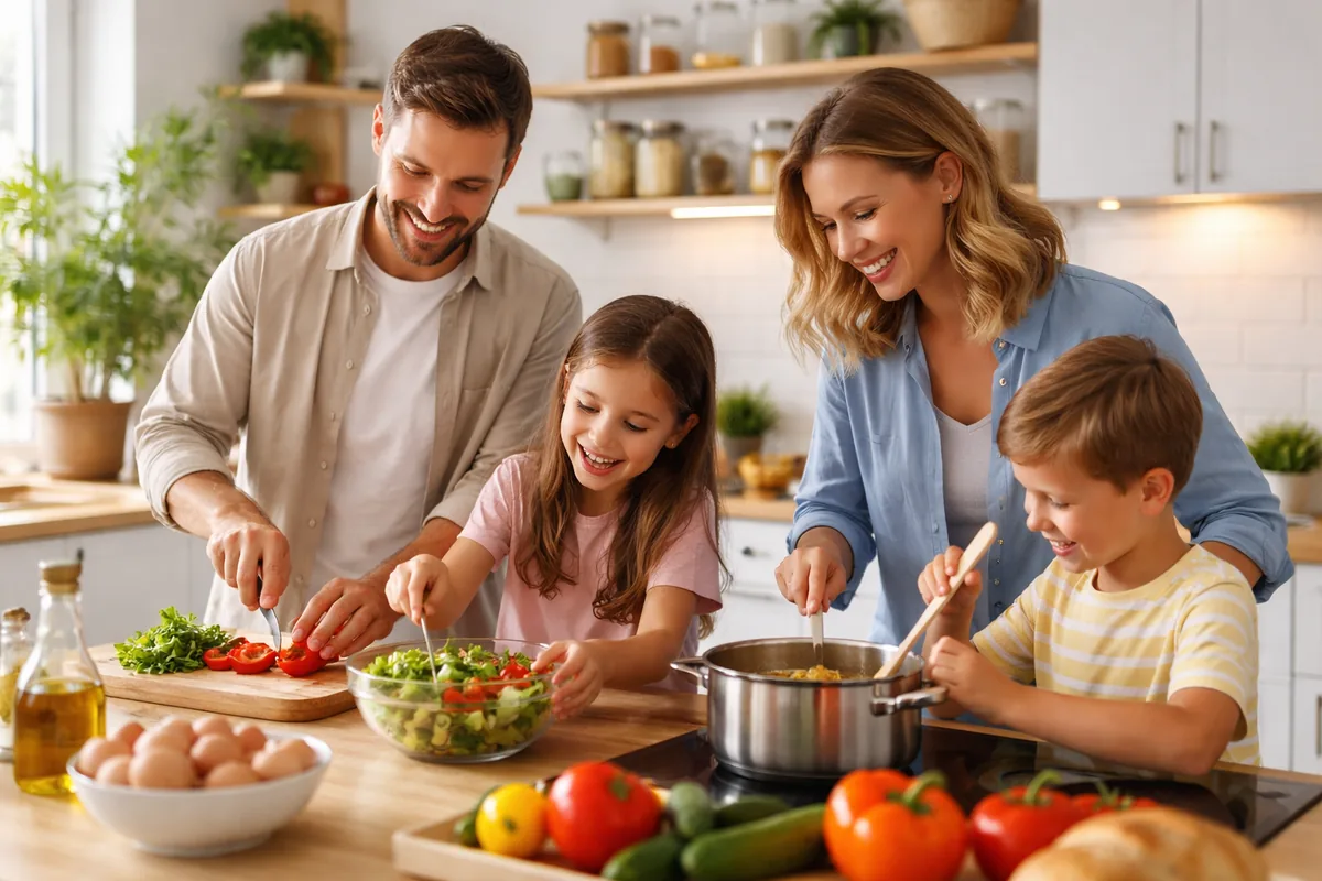 Comment la cuisine peut devenir un espace de partage familial