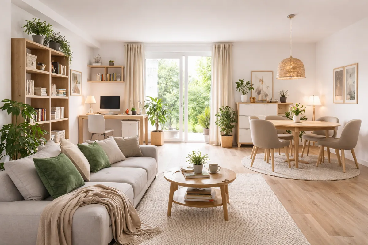 Comment choisir le bon agencement pour une pièce polyvalente de 30 m²