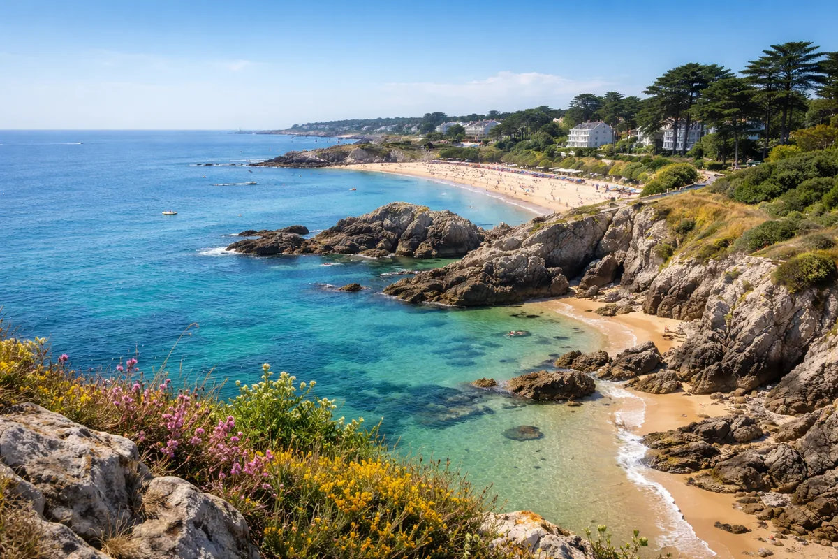 Les paysages marins à explorer entre la baule et le croisic