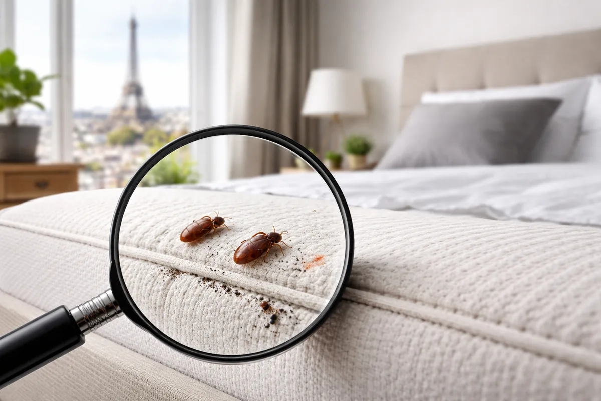 Quels sont les signes d'une infestation de punaises de lit à Paris ?