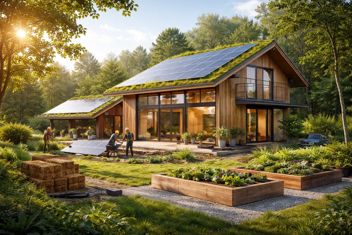 Les tendances actuelles de la construction écoresponsable
