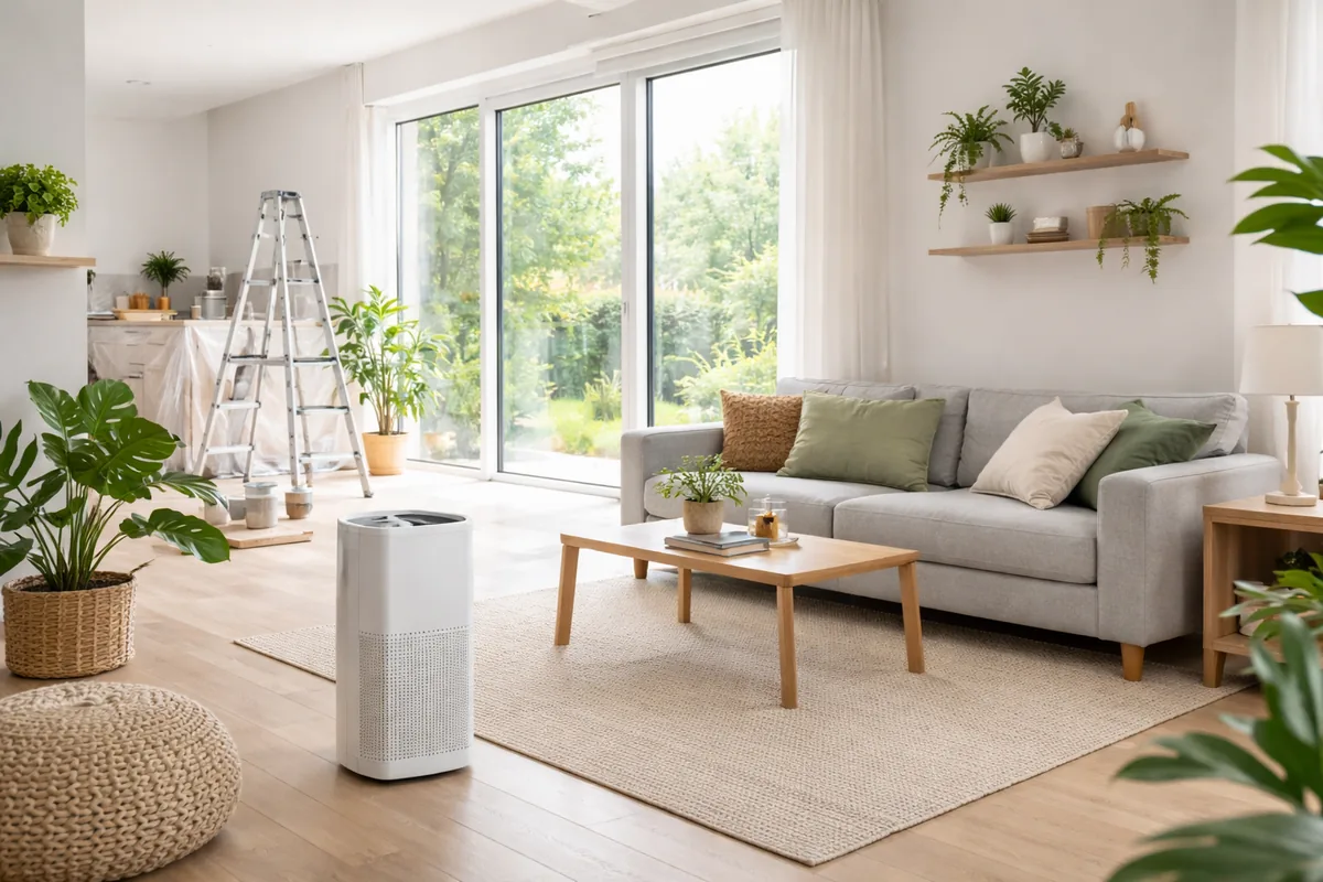 Comment améliorer la qualité de l'air intérieur lors d'une rénovation de maison
